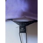 Romeo + Juliet Couture Floral Embroidered Cottage Chic Top Halter & Sleeves Sz M Photo 4