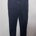 J.Crew  Jeans Women Sz 31 Tall 9" Mid Rise Signature Stretch Black Skinny Dark Photo 0