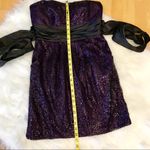 Speechless  strapless sequined dress purple size 9 Prom Hoco New Years Party Photo 2