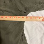 Uniqlo :C Sheer Gathered Blouse ā Olive Green (Size L) Photo 4