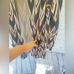 Cotton Emporium  Aztec Print Long Sleeve Duster Cardigan size XL NWOT Photo 3