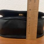 Vintage Unbranded Black Quilted Leather Medusa Sunburst Medallion Crossbody Bag Photo 10