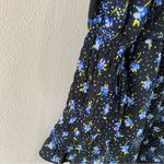 ASOS NWT  | Shirred Waist Romper in Blue Ditsy Floral Print Photo 9