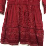Tularosa Payton Dress Burnt Sienna Lace Mini Photo 5