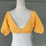 Topshop Shirred Underwire Bikini Top Photo 1