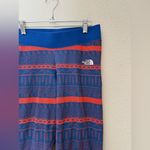 The North Face  Blue & Orange Long Johns Leggings, Size Medium Photo 1