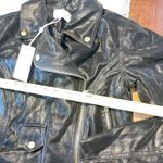 Chelsea and Violet New  Faux Suede Moto Jacket Black  Womens size xs Photo 1