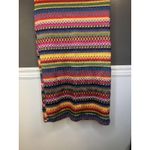 SheIn  Dress Womens Large Multicolor Strapless Tube Bandeau Boho Aztec Knit Midi Photo 4