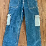 Hollister  Women's Ultra High Rise Dad Jeans Blue Denim, Stretch Size 5R Photo 0