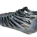 Rampage black strappy front flats! Photo 5