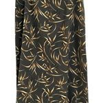 VTG Harvé Benard Women's Size 14 Silk Midi Maxi Dark Whimsigoth Grunge Skirt Green Photo 0