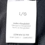 We Wore What  Solid Lace Up Biker Shorts in Black (L) Photo 13