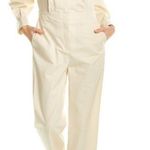 Theory NWT Chino Wash shirt jumpsuit cargo Size 2 Photo 0