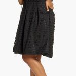 Eloquii Black Embroidered Fit & Flare Dress Size 20 Photo 9