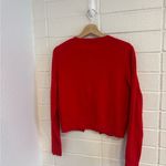 A New Day  red button up cardigan Photo 4