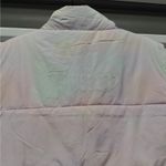 Juicy Couture Womens XL Rainbow Cloud Puffer Vest Boxy Zip Jacket Y2K Revival Photo 4