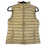 Ariat Ideal Down Vest Women’s Small Gold Duck Down Light Weight Puffer Puffy Photo 0