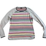 Talbots  Striped Sweater Women's Size Medium Multicolored Nylon, Lambswool Photo 0
