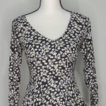 Abercrombie & Fitch  Black & White‎ Abstract Patterns Cutout Back Dress| SMALL Photo 1
