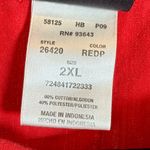 Baby Phat Vintage Red Bomber Jacket 2XL Gold Cat Zipper Hip Hop Streetwear Boxy Photo 4