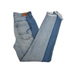 American Eagle Womens 4 Color Block Vintage Hi Rise Button Fly Jean Photo 4