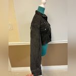 Vintage 80s LA Gear Studded Black Denim Jacket Photo 9