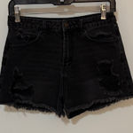 Wild Fable  Black Ripped Jean Shorts Photo 0