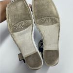 Franco Sarto Sandals Womens 9.5 Black White Tiana Snake Wedges Photo 3