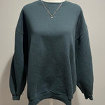 Russell Athletic Vtg  Forest Green Crewneck Sweatshirt Photo 0
