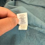 J.Jill Silk BoHo Smocked Juniper Tunic Dress size XL Blue Photo 8