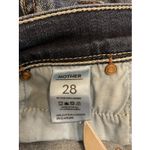 Mother Women's WIDE LEG BLUE Perfect Rise Flared Stretch Casual Jeans Size 28 Photo 7