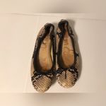 Sam Edelman leather snake embossed slip on flats shoes size 7.5 M Photo 6