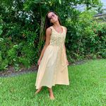By Together , Amazing Sunbeam yellow midi dress Photo 1