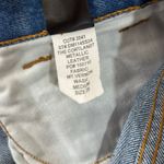 BRANDON MAXWELL The Cortlandt Denim Pant W/ Metallic Leather Combo Size 29 New Blue Photo 11