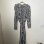 Something Navy  long sleeve stripe midi dress▪️size L Photo 78