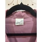 Altogether Fashions Purple Pleated Button Up Midi Dress with Belt Size M Photo 4