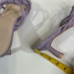 TORGEIS Medinilla Faux Suede Strappy Kitten Heel Sandal Lavender Open Toe Sz‎ 11 Purple Photo 10