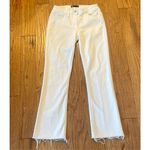 3X1 NYC Austin white high rise crop straight leg jeans 26 Photo 4