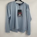 Spyder  activewear light blue long sleeve pullover size xl nwt Photo 2