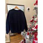 Gildan Men's Christmas Sweater Large Navyo 90’s Photo 4