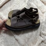 Faded Glory ‎ Y2k Brown Crissy Ankle Strap Sandals Women's 8 Chunky Artsy Boho Photo 8