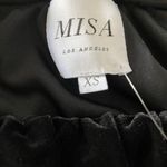 MISA Los Angeles Mielle Velvet One Shoulder Ruffle Top XS NWT Photo 6
