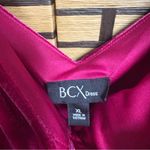 BCX  Pink Velvet Cold Shoulder Dress‎ Size XL Photo 5