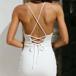 Hello Molly Drop the Mic Please Mini Halter Dress Photo 4