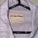 Free People  Lavender Frayed Edge Denim Jacket (small) Photo 1