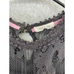 Taylor & Sage  Blouse Shift Lace Overlay Lined Black Size Small Sleeveless Photo 8