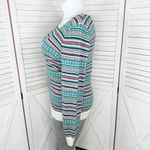Talbots  Fair Isle Wool Blend Multicolor Sweater Large‎ Long Sleeve Pullover Photo 3