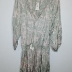 Young Fabulous and Broke Junia Dress In Gray And Green size small Photo 3