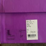 By Far Otis Chelsea Boots, Silver Metallic Leather Size 37 New in Box +Dust Bag Photo 9