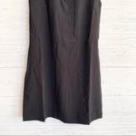 Foxiedox Black Scallop V-neck Shift Mini Dress Photo 5